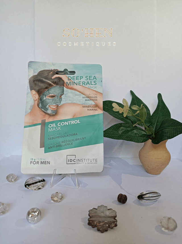 Masque hydratant pour homme